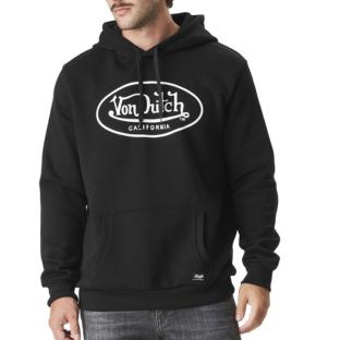 Sweat Noir Homme Von Dutch WTBRAND pas cher