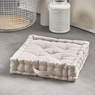 Coussin de Sol Beige Today 40x40x10 vue 0