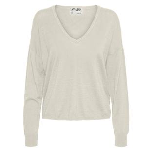 Pull Ecru Femme Vero Moda Oaklynn pas cher