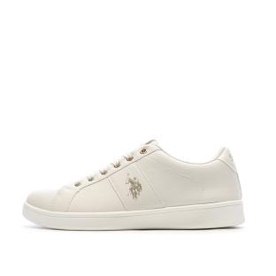 Baskets Beiges Femme US Polo ASSN For Everyday vue 0
