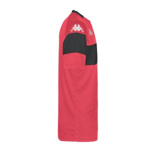 T-Shirt de Sport Rouge Garçon Kappa Dareto 33133WWJR vue 2