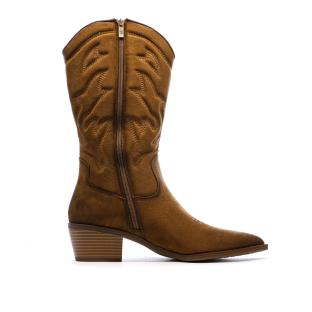 Santiags Hautes Camel Femme Xti 144308 vue 2