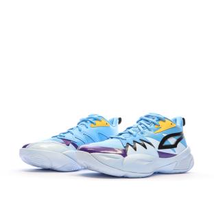 Chaussures de basket Bleu Garçon/Fille Puma Genetics vue 6