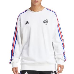 France Rugby Sweat Blanc Homme Adidas ESS vue 0