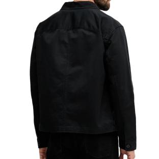 Veste Noir Homme Calvin Klein Jeans Overshirt vue 0