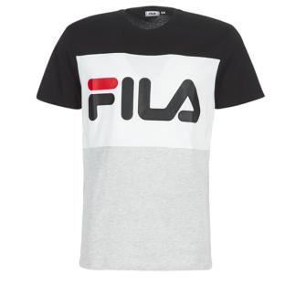 T-shirt Gris/Noir Homme Fila Flat Matte pas cher