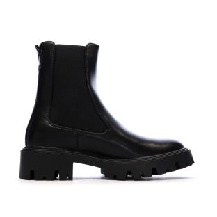 Bottines Noires Femme Only Betty vue 2