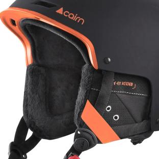 Casque de Ski Noir Mixte Cairn Reveal Mat Fire vue 2