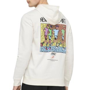 Sweat Blanc Homme Only & Sons Print Logo vue 0