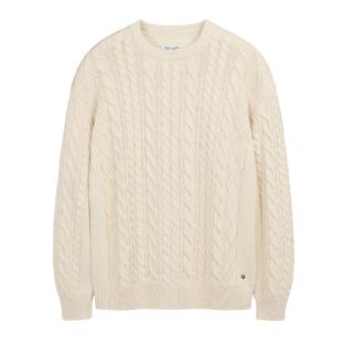 Pull Beige Homme Teddy Smith Paron vue 0