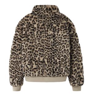 Veste en fausse fourrure Léopard Fille NAME IT Mila vue 0