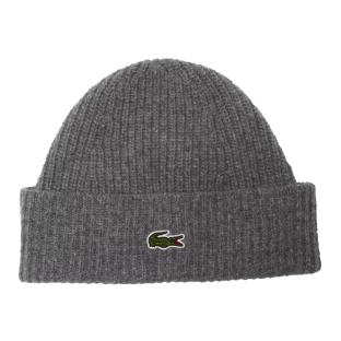 Bonnet Gris Homme Lacoste RB9883 pas cher