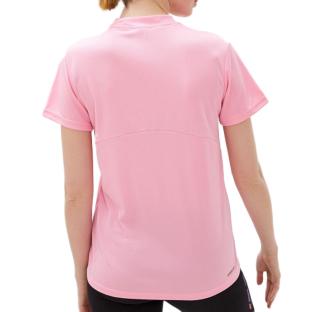 T-shirt Rose Femme Adidas Aeroready vue 2