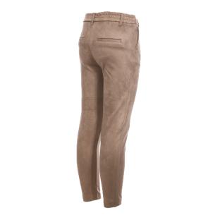 Pantalon Beige suédine Fille Kids Only Poptrash vue 2