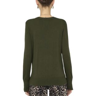 Pull Kaki Femme JDY Maloun vue 2