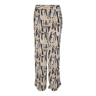 Pantalon Beige à Motifs Femme Vero Moda Suie vue 0