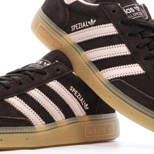 Baskets Marron/Rose Femme Adidas Handball Spezial vue 0