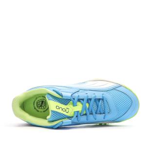 Chaussures de Padel Bleu/Vert Homme Puma Nova Court vue 4