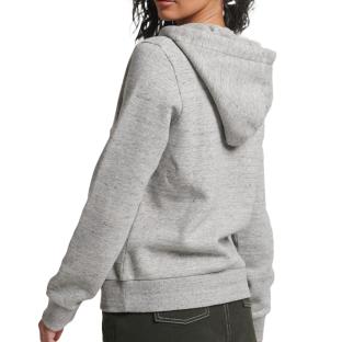 Sweat Capuche Gris Femme Superdry Neon vue 2