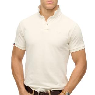 Polo Blanc Homme Superdry Vint Destroy pas cher