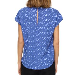 Blouse Bleu à pois Femme JDY Piper vue 2