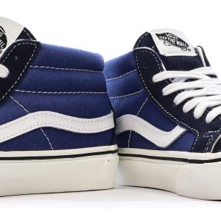 Zapatillas azules unisex Vans UA Sk8-mid Reissue ver 0