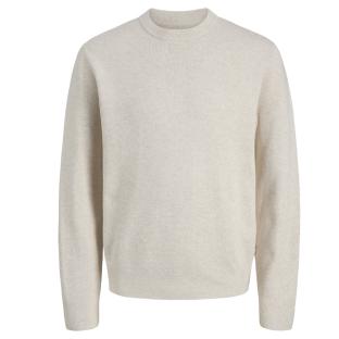 Pull Beige Homme Jack & Jones Stitch pas cher