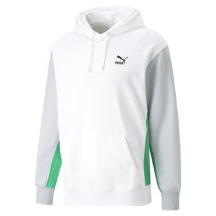 Sweat à Capuche Blanc Homme Puma Classics Block vue 0