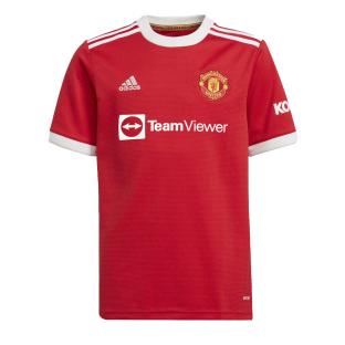 Manchester United Maillot Réplica Domicile Junior Adidas 21/22 pas cher