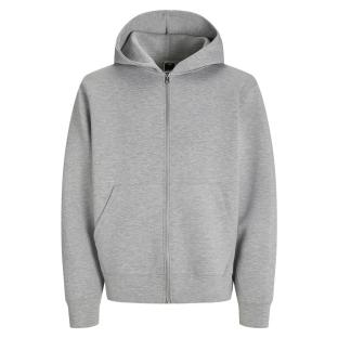 Sweat Zippé Gris Homme Jack & Jones Cover Scuba vue 0