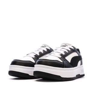 Zapatillas deportivas negras para niño Puma Rebound ver 0