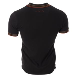 Polo Noir/Rouge/Orange Homme Teddy Smith Pasian vue 2