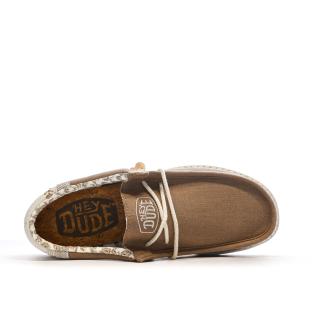 Chaussures Marrons Homme Hey Dude Wally Break vue 4