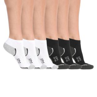 Chaussettes Blanc/Noir Homme Dim D05Q5 pas cher