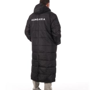 Doudoune Longue Noire Homme Hungaria Ovalie vue 2