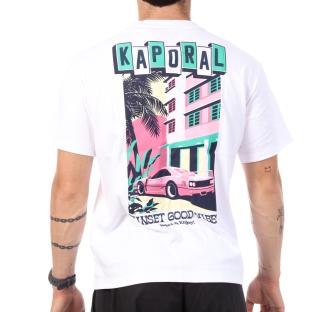 T-Shirt Blanc Homme Kaporal TYSONE vue 0