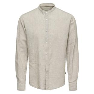 Only & Sons Caiden Light Grey Men’s Shirt Photo of the Espace des Marques %store% store - view of %key%