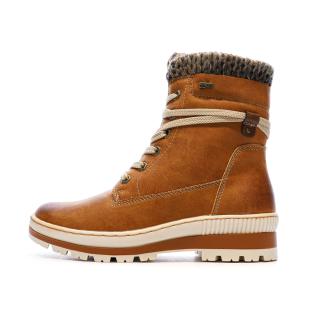 Bottines Camel Femme Relife Galabon pas cher
