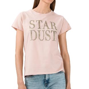 T-shirt Rose femme Pepe Jeans LACEY pas cher