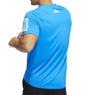 T-shirt Bleu Homme Adidas HE6801 vue 2