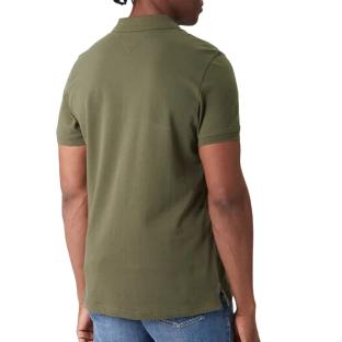 Polo Kaki Homme Tommy Hilfiger Tjm Slims vue 0