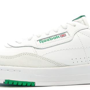 Baskets Blanche/Verte Homme Reebok Court Peak vue 7