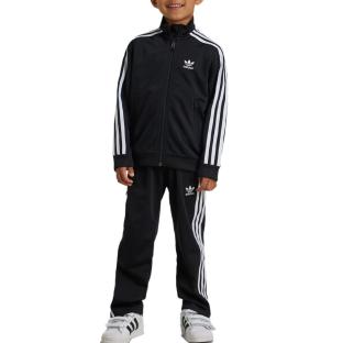 Ensemble de survêtement Noir Garçon Adidas 3s vue 0