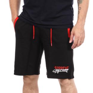 Short Jogging Noir Homme Supreme Grip Basit pas cher