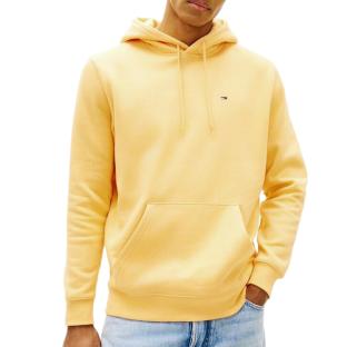 Sudadera amarilla para hombre Tommy Hilfiger Tjm Reg S Flag ver 0