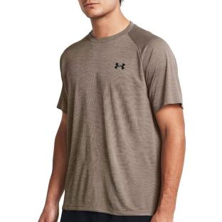 Maillot de Sport Marron Homme Under Armour Ua Tech vue 0