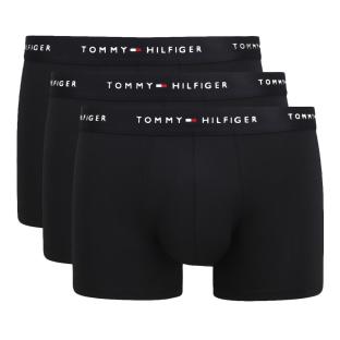 x3 Boxers Noir Homme Tommy Hilfiger Trunkss Dtm vue 0
