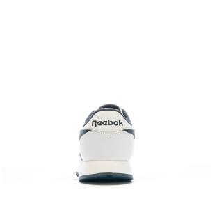 Baskets Blanches/Marine Fille Reebok Classic Lthr vue 0