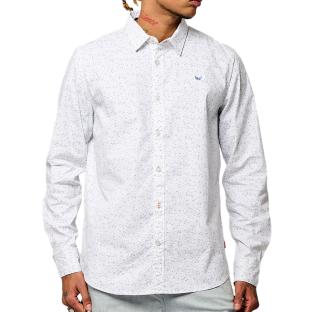 Chemise Fleurie Blanche Homme Kaporal BEVY pas cher
