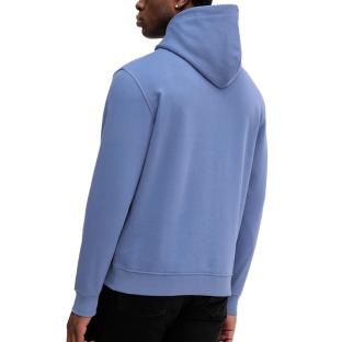 Sweat Bleu Homme Tommy Hilfiger Linear Logo vue 2